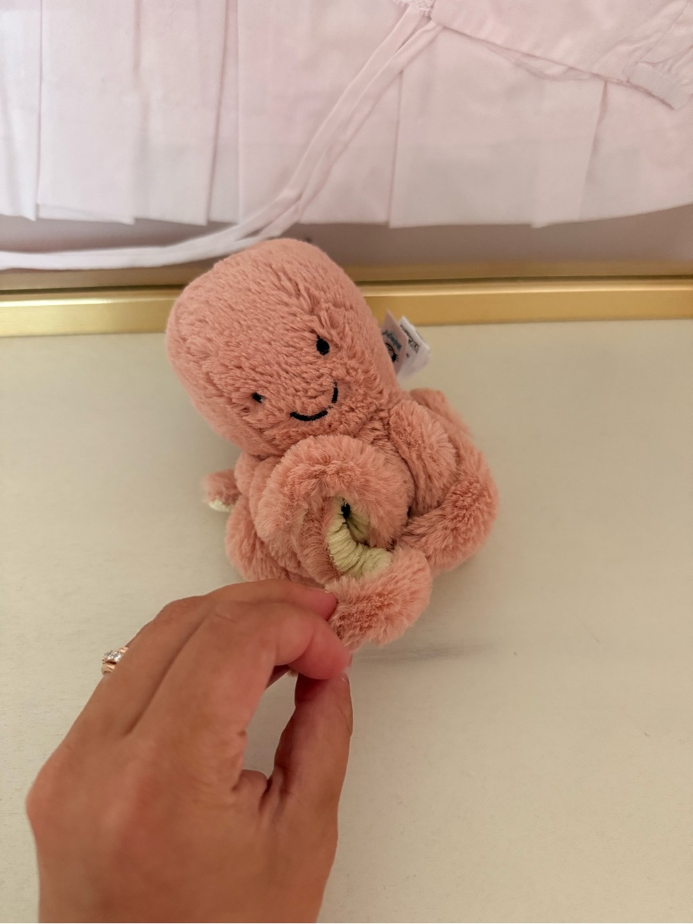 Jellycat Blush Pink Octopus Plush